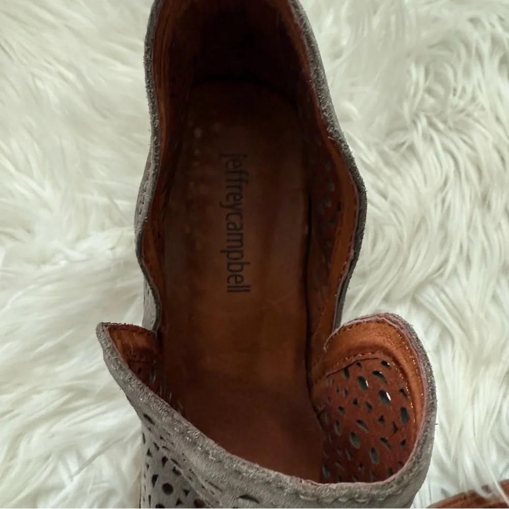 Jeffrey Campbell // Rosalie Cutout Suede Bootie
